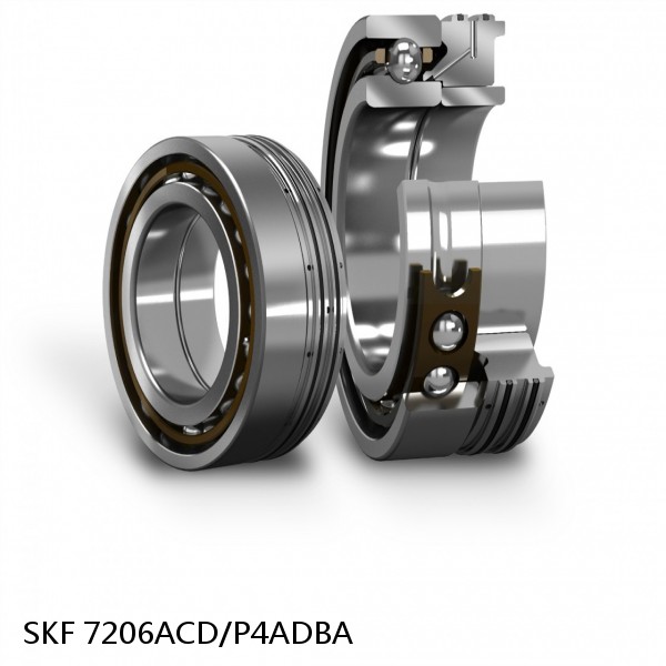 7206ACD/P4ADBA SKF Super Precision,Super Precision Bearings,Super Precision Angular Contact,7200 Series,25 Degree Contact Angle