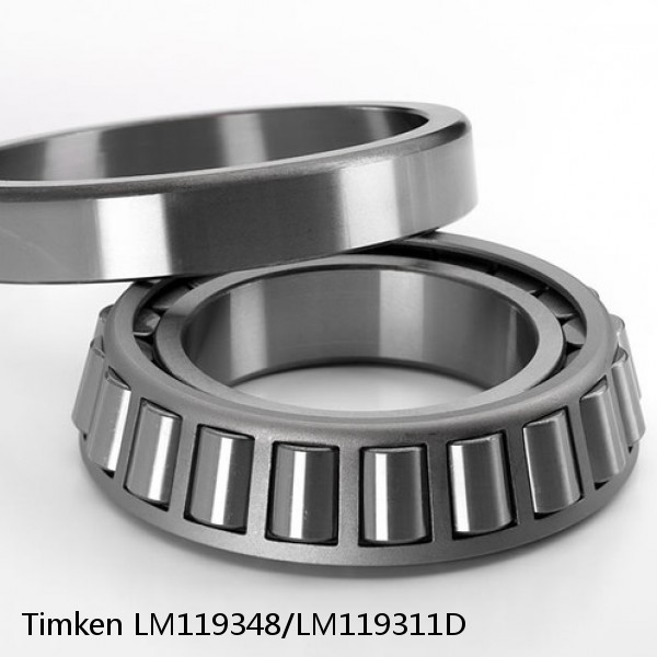 LM119348/LM119311D Timken Tapered Roller Bearings #1 small image