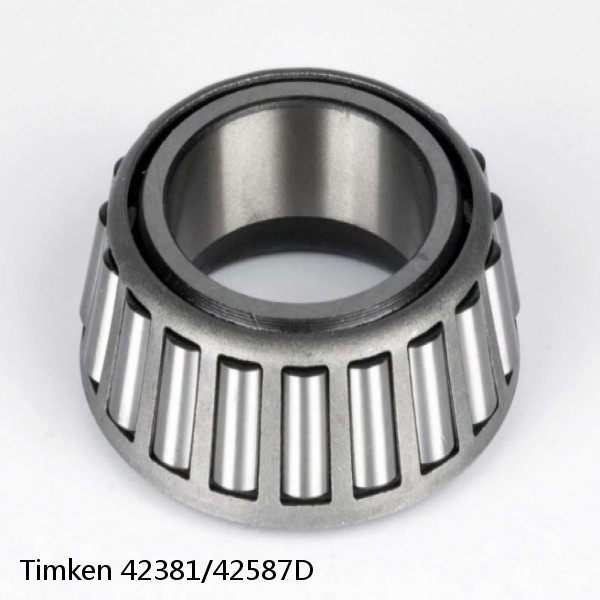 42381/42587D Timken Tapered Roller Bearings #1 image