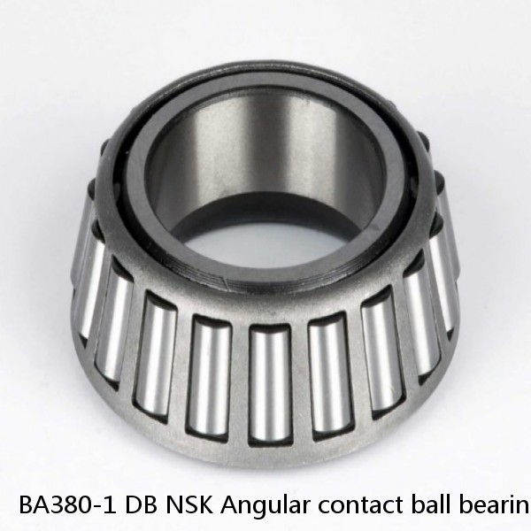 BA380-1 DB NSK Angular contact ball bearing #1 image
